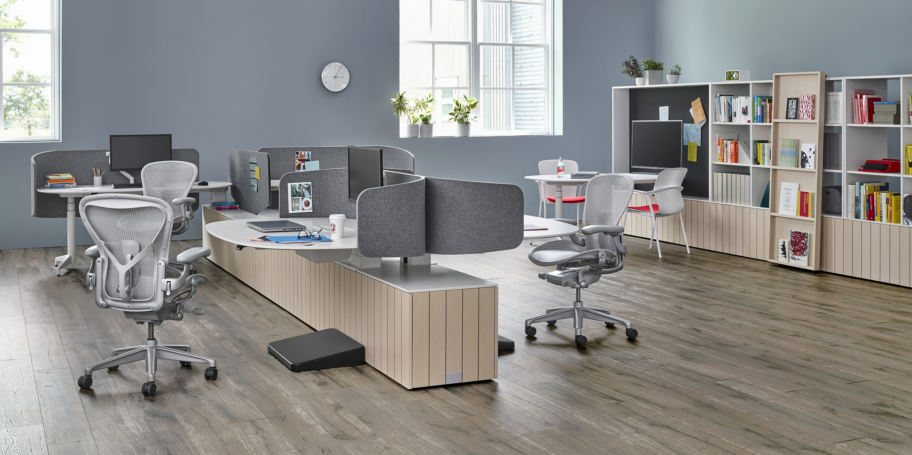 办公台|升降台|办公家具|设计师家具|Locale 开放式工作区